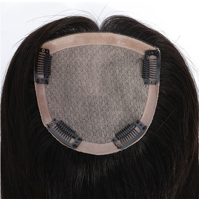 Peinado de cabelo brasileiro cabelo de toupe mulheres sedoso reto moda verdadeiro cabelo humano