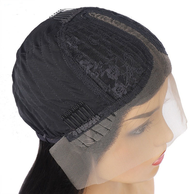Perucas de renda 100% de cabelo humano virgem renda em T com material base de renda suíça e cutícula completa