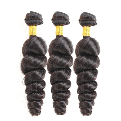 Fornecimento direto de 1B Color Brazilian Human Hair Weave Bundles a preços acessíveis