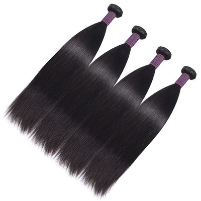 8A Bone Straight Hair Bundles 100% Human Hair Flip In Hair Extensions Venda direta