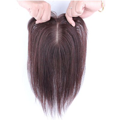 100% de cabelo humano virgem Toupee de moda para mulheres Técnica de injeção de densidade pesada