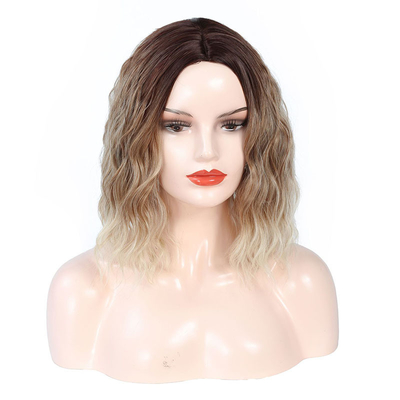 Perucas resistentes ao calor de cabelo sintético, personalizáveis para as suas necessidades