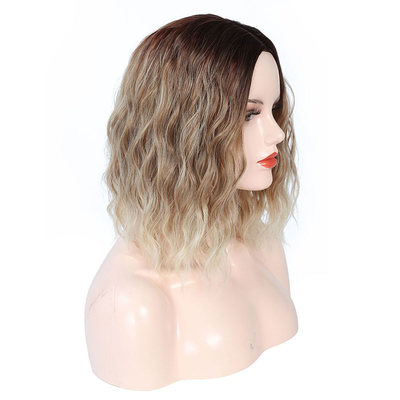Perucas resistentes ao calor de cabelo sintético, personalizáveis para as suas necessidades