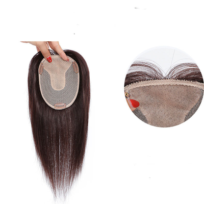 Estreito 140% Densidade de Toupee 100% Cabelo humano Cabelo longo Para mulheres com estilo