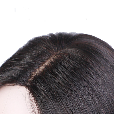 Estreito 140% Densidade de Toupee 100% Cabelo humano Cabelo longo Para mulheres com estilo