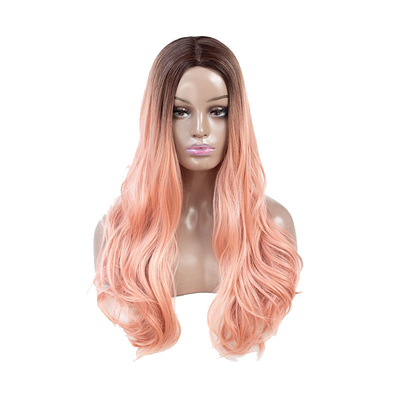150%/180%/200%/250% Densidade total Perucas sintéticas para cabelo de renda para pequenas/grandes/medias dimensões
