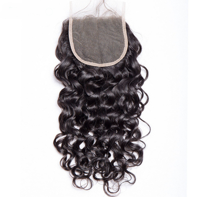 Extensões de cabelo humano com encaixe fechamento tecido de cabelo tecido único 0,2 kg