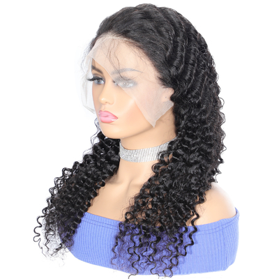 100% cabelo humano de renda Peruca frontal Fabricação Moda Peruca de renda Tipo