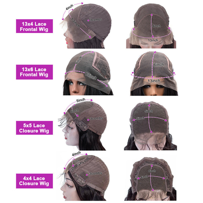 100% cabelo humano de renda Peruca frontal Fabricação Moda Peruca de renda Tipo