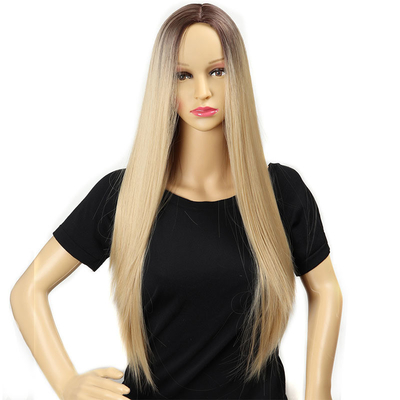 50% maior proporção de cabelo Perucas de cabelo sintético resistentes ao calor para desempenho superior