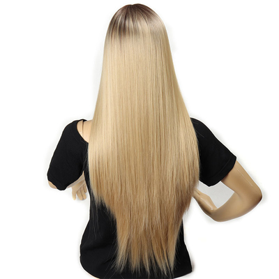 50% maior proporção de cabelo Perucas de cabelo sintético resistentes ao calor para desempenho superior