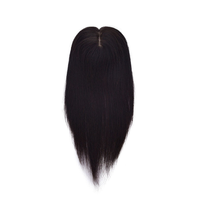 100% Toupee de cabelo humano para mulheres Peça de cabelo reto de alta qualidade em tipo de design
