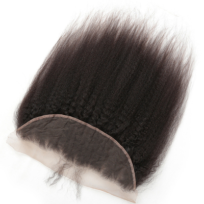 Proporção de cabelo mais longo 55% cabelo humano Peruca de fechamento de renda suíça com vantagem suave e brilhante