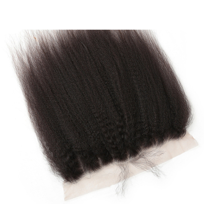 Proporção de cabelo mais longo 55% cabelo humano Peruca de fechamento de renda suíça com vantagem suave e brilhante