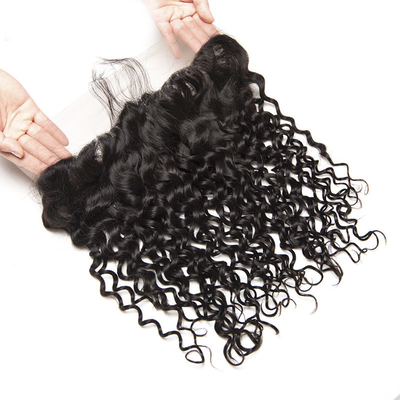 Proporção de cabelo mais longo 55% cabelo humano Peruca de fechamento de renda suíça com vantagem suave e brilhante