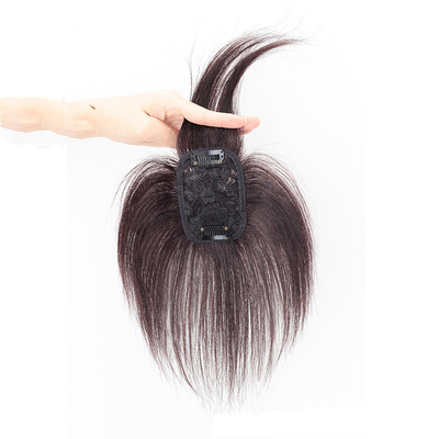 Forneça diretamente toupee feminino com cabelo natural preto/marrom escuro brasileiro em Good
