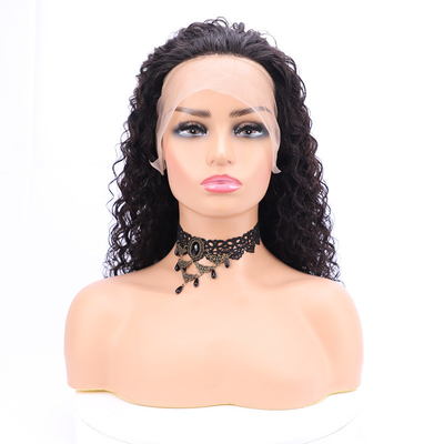 Pequeno/Grande/médio tamanho cabelo humano natural de renda Perucas frontais com aberturas de renda suíça