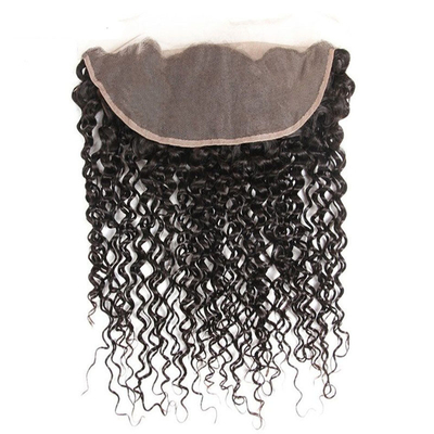 0.2 kg Peruca de extensão de cabelo virgem com fecho frontal de renda e 100% de cabelo humano
