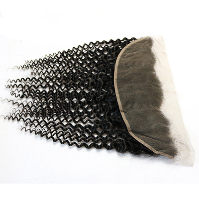 0.2 kg Peruca de extensão de cabelo virgem com fecho frontal de renda e 100% de cabelo humano