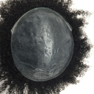 Pequeno/Grande/Mediano Tamanho 100% cabelo humano masculino Toupee de cabelo de base de seda com 90% de densidade