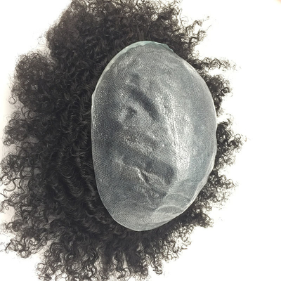 Pequeno/Grande/Mediano Tamanho 100% cabelo humano masculino Toupee de cabelo de base de seda com 90% de densidade