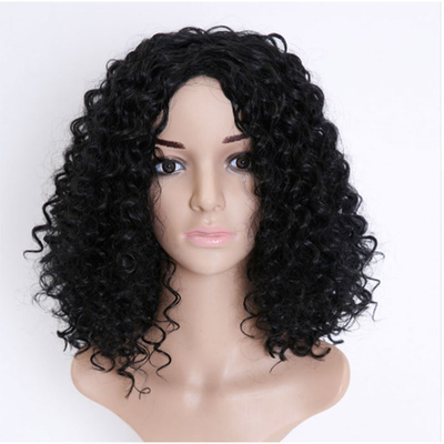 Outro estilo de faixa de cabeça Perucas com mistura de cabelo sintético e econômico