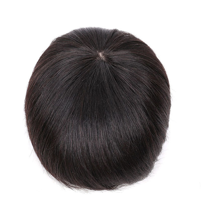 Técnica de processamento meio feita pelo homem 2022 Toupee de moda para homens com cabelo brasileiro