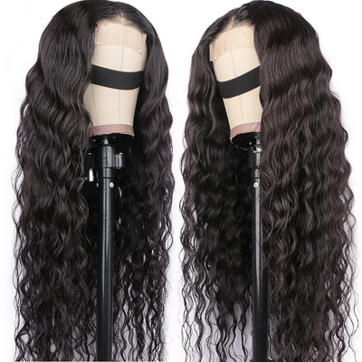 Peruca frontal de renda cabelo humano cabelo virgem T-parte HD cabelo frontal perucas técnica renda suíça