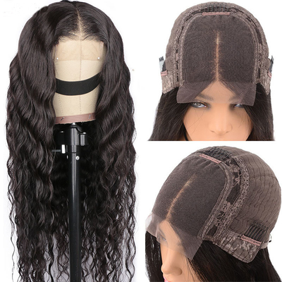 Peruca frontal de renda cabelo humano cabelo virgem T-parte HD cabelo frontal perucas técnica renda suíça