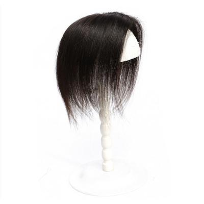 Desenhe um toupe de cabelo humano real para mulheres com 100% de encaixe de cabelo virgem