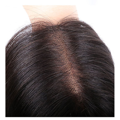 Desenhe um toupe de cabelo humano real para mulheres com 100% de encaixe de cabelo virgem