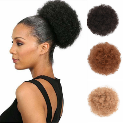 Donut Chignon Peças de cabelo durável Chignon de cabelo sintético para elegante e pan intemporal