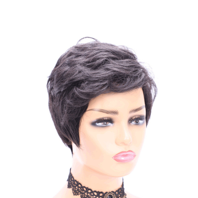 1B/Color Natural Perucas Frontais de renda Melhores Preços Vendedor Pixie Corte Curto Peruca de Cabelo Humano