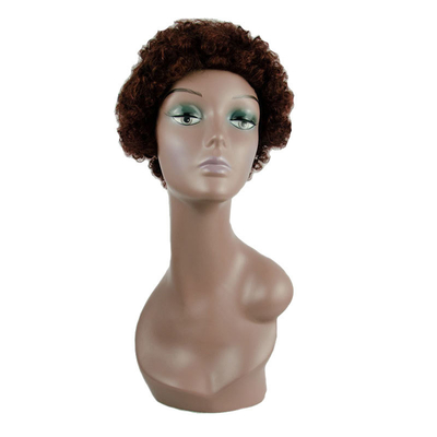 Melhore o teu estilo com a nossa Peruca Afro Curta Full Cuticle 180% Densidade Curly Pixie Cut