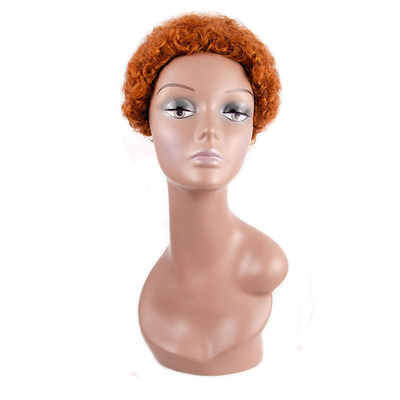 Melhore o teu estilo com a nossa Peruca Afro Curta Full Cuticle 180% Densidade Curly Pixie Cut