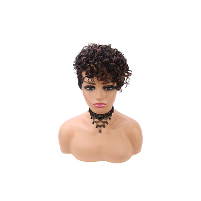 Remy Hair Lace Front Technique Pixie Cut Peruca de Cabelo Humano Perucas Curto Brasil