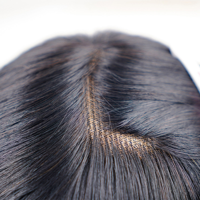 Sem derramamento, suave e brilhante 0,2 kg de cabelo humano personalizado de renda suíça