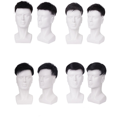 100% cabelo humano virgem toupee de renda completa para homem com malha mono e material de base de renda