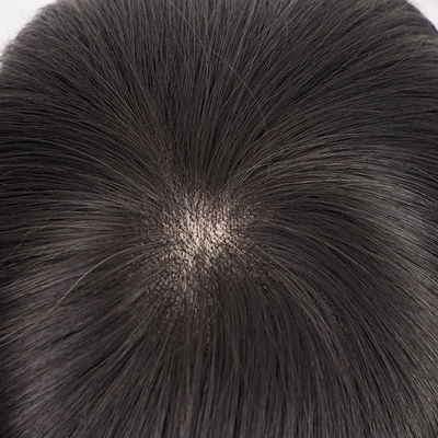 100% cabelo humano virgem toupee de renda completa para homem com malha mono e material de base de renda