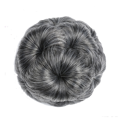 60% Proporção de cabelo mais longo Chignon trançado sintético para moda natural em 2022