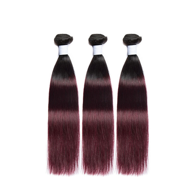 Extensão de Cabelo Virgem Brasileira em bruto Composto de Cabelo Humano com 60% de Relação de Cabelo Mais Longo