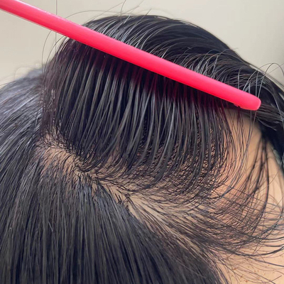 Pensar na Pele Injetado 100% Toupee de Cabelo Humano para Homens 2022 Produto Inovador de Moda