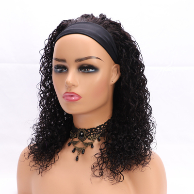 High Grade Human Hair Headband Peruca Grip Adequado para TODAS as COLORES Duração 8-16 polegadas