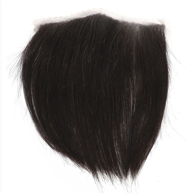 Toupee de cor natural para homens com estilo traseiro personalizado 100% encaixe de cabelo humano