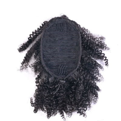 Proporção de cabelo mais longo 50% cabelo sintético trançado Chignon para fixação de banda de borracha