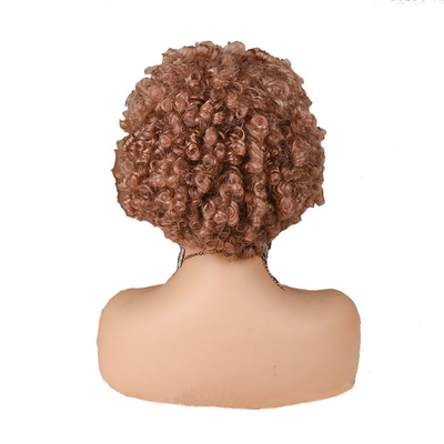 Directo Afro Kinky Curly Curta Bob Perucas comprimento curto 0,5 kg para suas necessidades