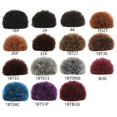 Melhores Preços para Resistente ao Calor Afro Kinky Curly Clip In Hair Extensions Chignon Estilo