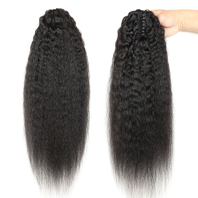 100% de cabelo humano BSM Afro Curly Ponytail Hair Bundles 18 a 20 polegadas Ombre T1B/4/27