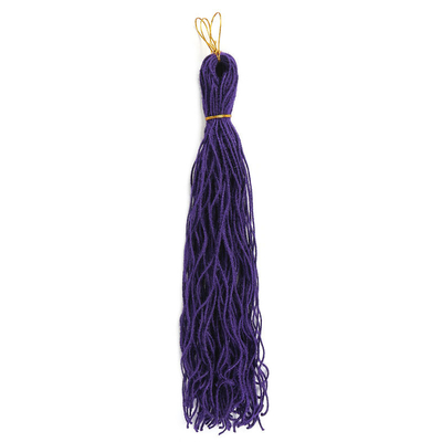 Hip Pop Dreadlocks Fibra sintética tranças coloridas Traseiros vendedores de cabelo no Quênia