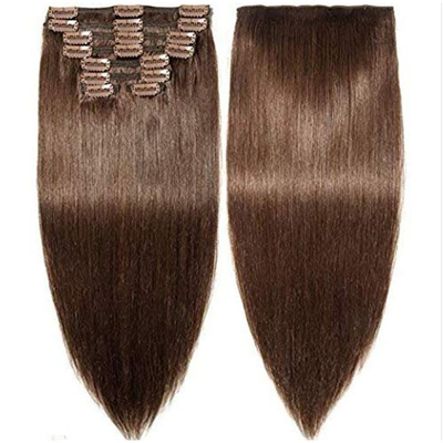 Extensão de cabelo de alta qualidade 12A para mulheres brancas 4 cores Remy 100% cabelo humano